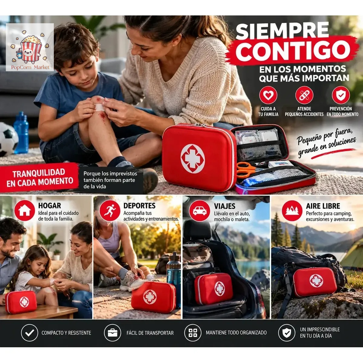 Botiquín Profesional De Primeros Auxilios