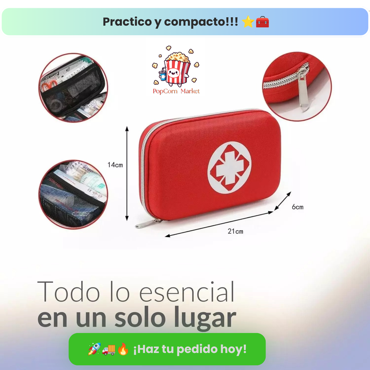 Botiquín Profesional De Primeros Auxilios